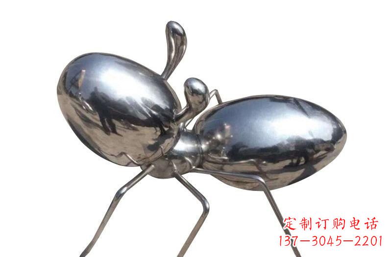泰安不锈钢抽象蚂蚁雕塑
