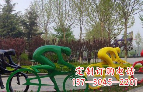 泰安不锈钢自行车雕塑——让您的自行车更加精美