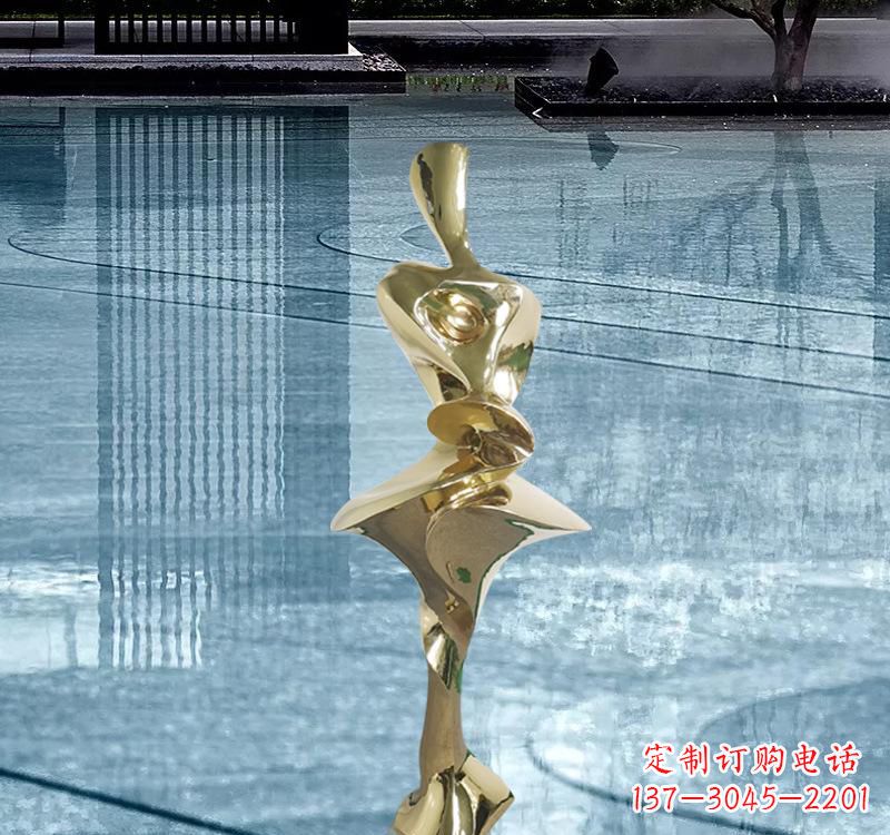 泰安不锈钢材质的人体雕塑