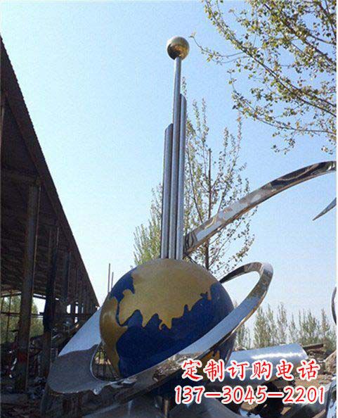 泰安精致的不锈钢地球雕塑