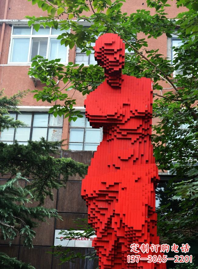 泰安维纳斯雕塑点缀街边景观的不锈钢艺术