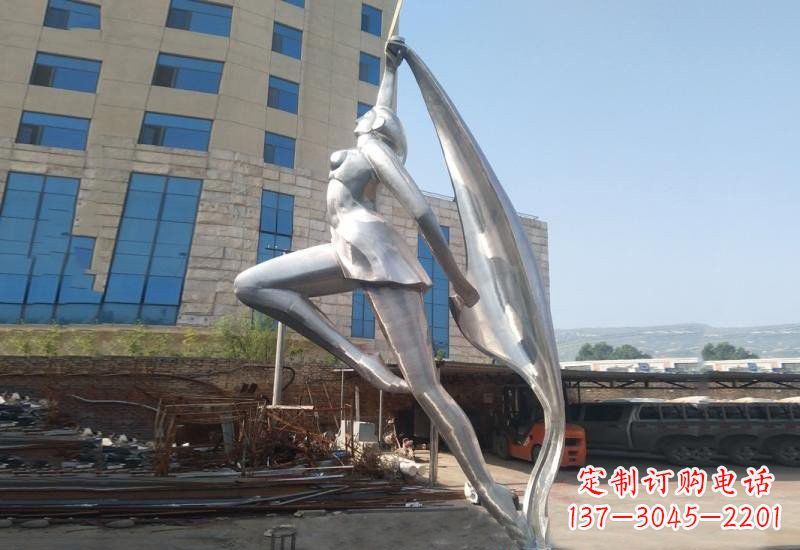 泰安不锈钢女孩雕塑