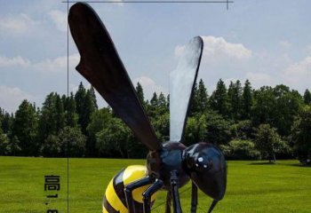 泰安玻璃钢蜜蜂雕塑精致而非凡