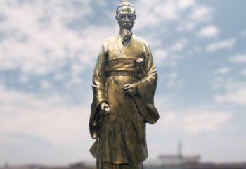 泰安玻璃钢制屈原雕塑