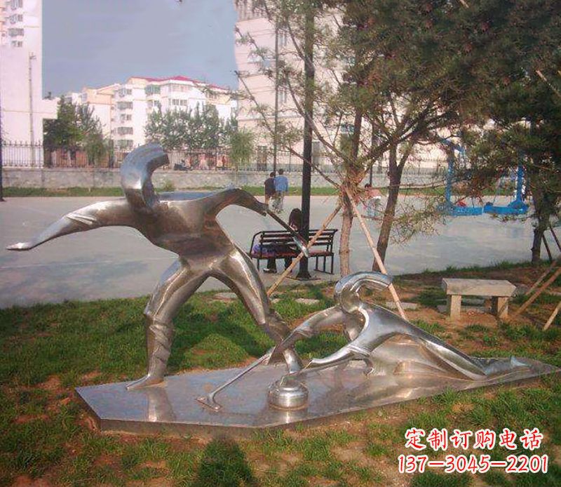 泰安不锈钢创意冰壶雕塑大赛