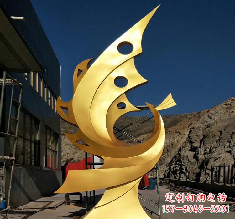 泰安不锈钢大型凤凰雕塑的精美绝伦