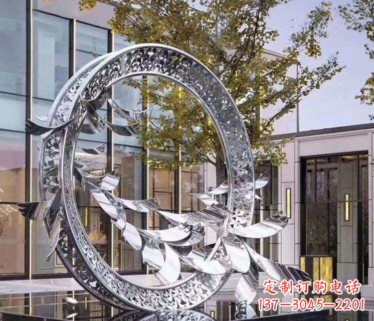 泰安大雁雕塑象征着永恒的美丽