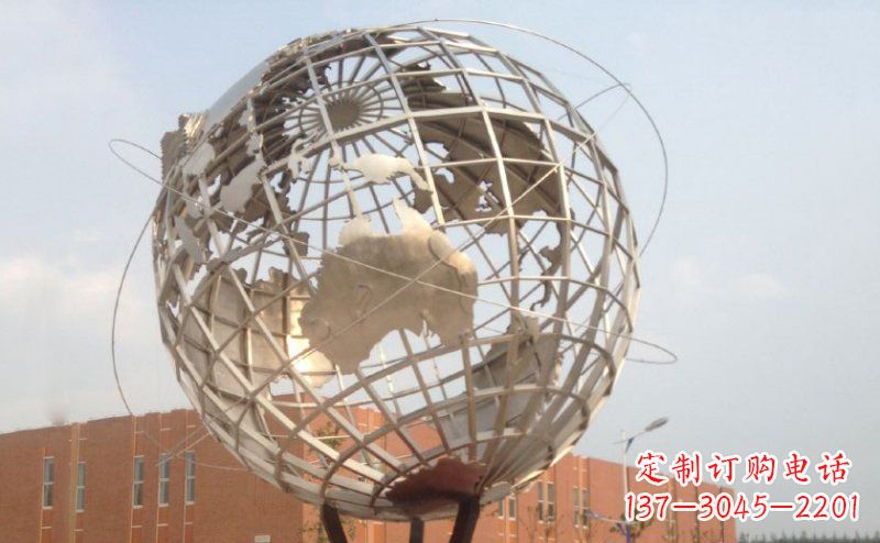 泰安不锈钢地球雕塑——一件集美丽与坚固于一身的艺术品