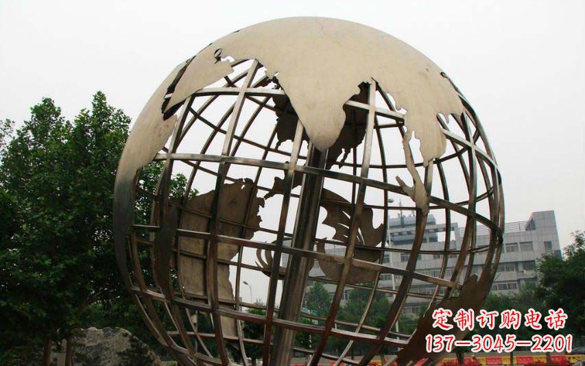 泰安不锈钢地球雕塑精彩的艺术景观