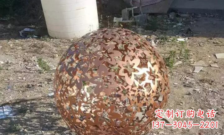 泰安不锈钢地球仪雕塑精美的艺术装饰