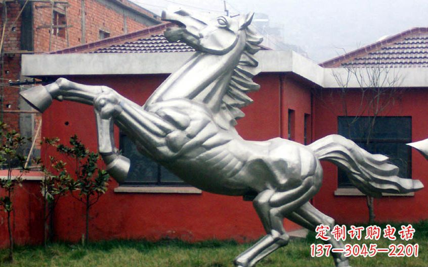 泰安不锈钢奔马雕塑令人叹为观止的艺术杰作