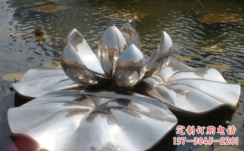 泰安不锈钢锻造莲花雕塑