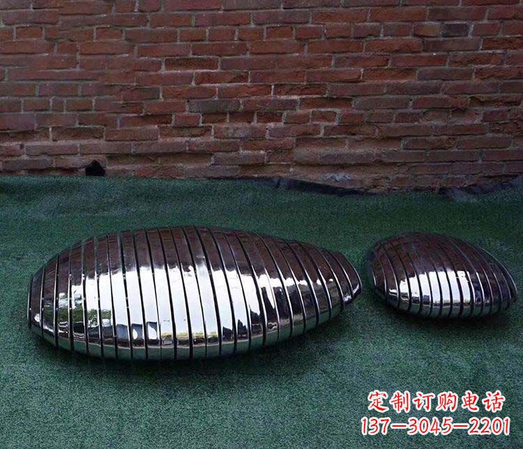 泰安不锈钢鹅卵石雕塑魅力无穷