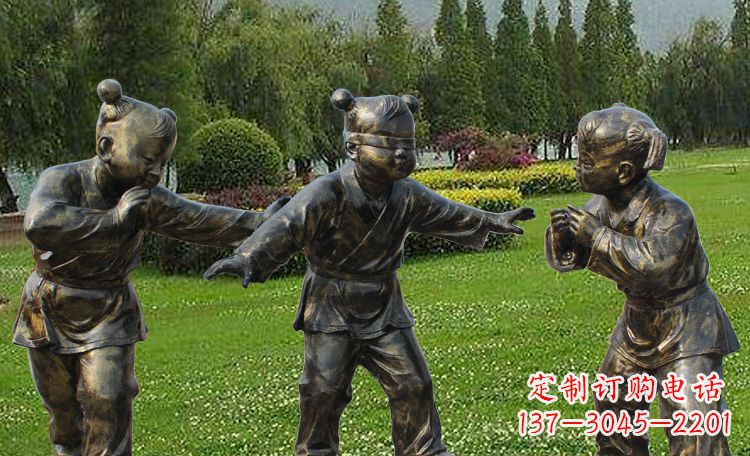 泰安儿童的心灵世界——不锈钢儿童雕塑