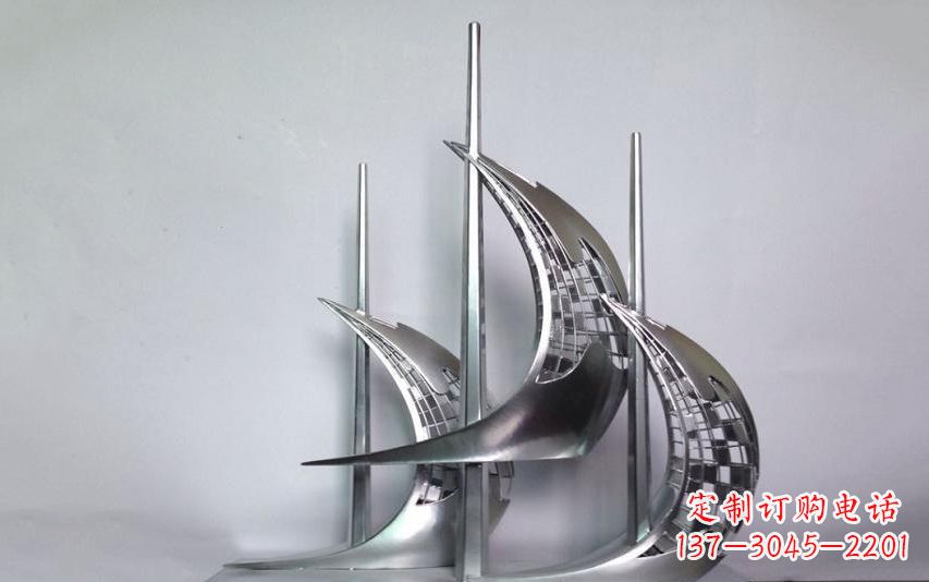泰安不锈钢帆船雕塑——海洋之旅的象征