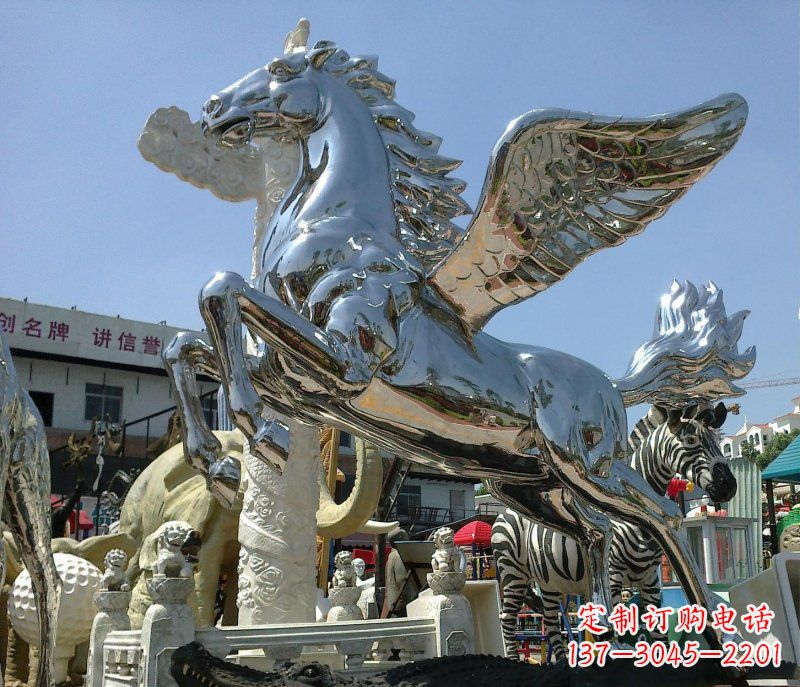 泰安不锈钢飞马雕塑——一座令人惊叹的艺术品