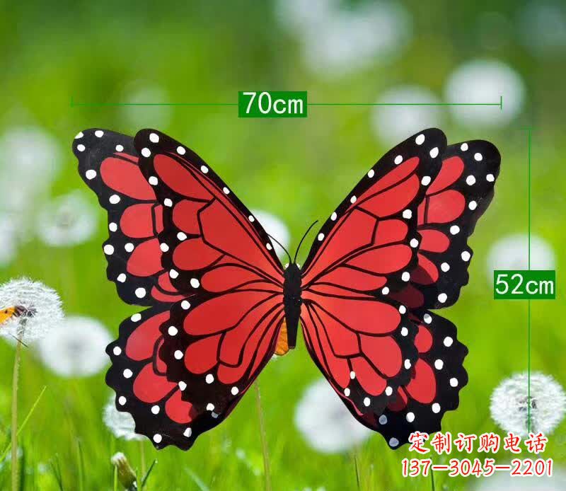 泰安精美不锈钢蝴蝶雕塑
