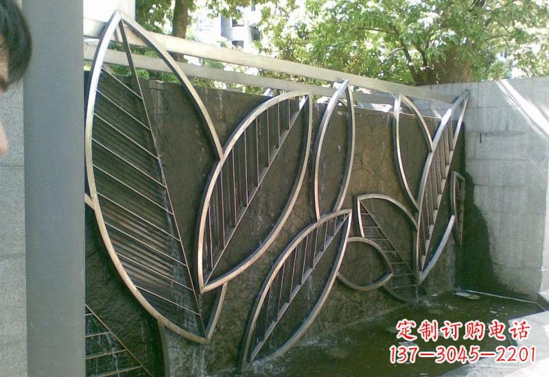 泰安不锈钢树叶雕塑——艺术与科技的完美结合