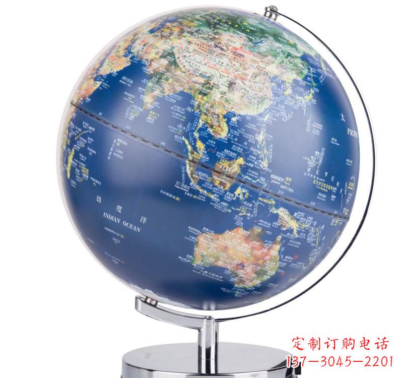 泰安不锈钢地球仪雕塑精美的艺术品