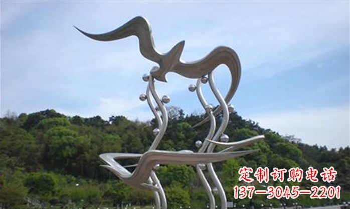 泰安海鸥雕塑传递自然之美