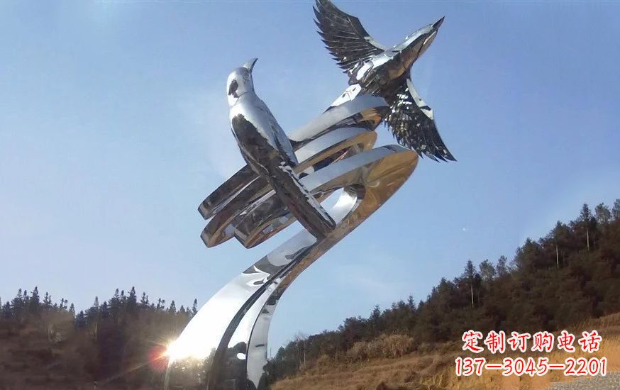 泰安不锈钢动物雕塑——美化城市环境
