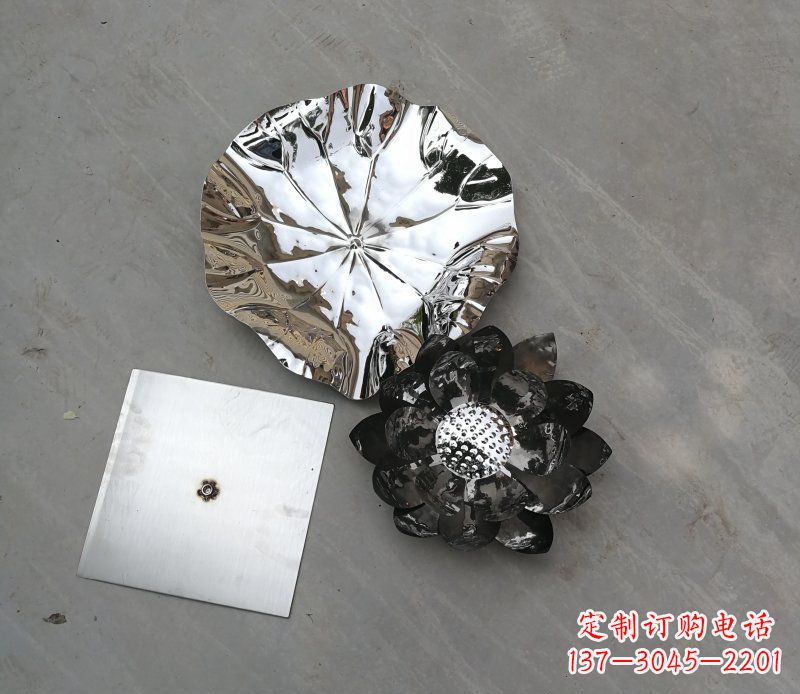 泰安不锈钢荷叶雕塑传承传统文化