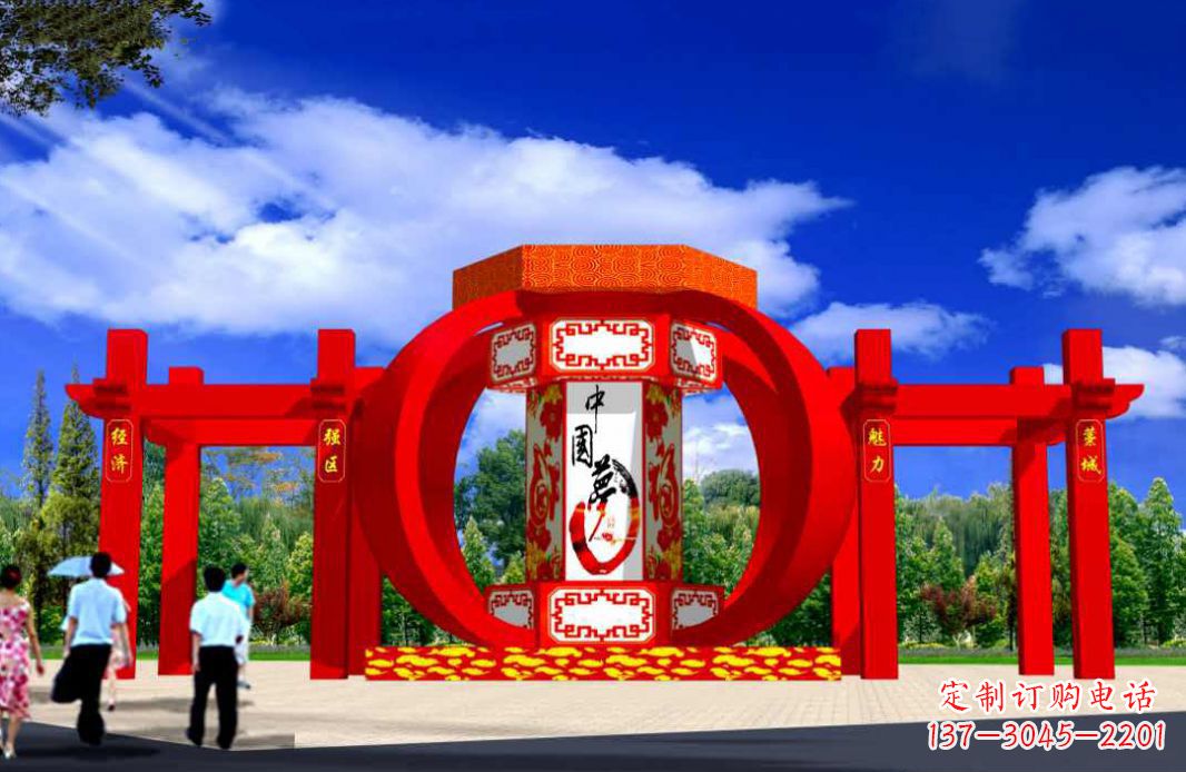 泰安灯笼点亮城市景观