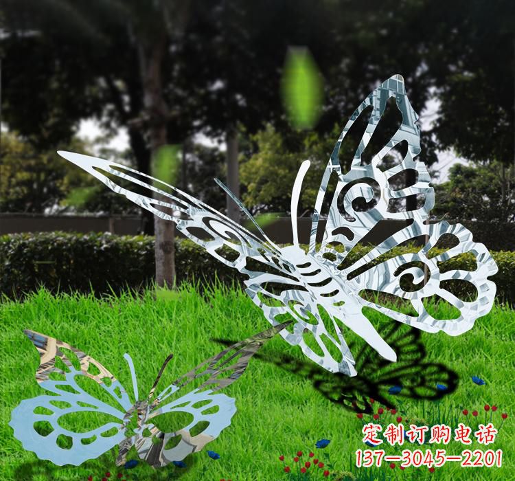 泰安不锈钢蝴蝶雕塑艺术的美丽诠释