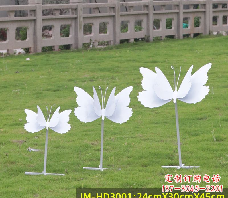 泰安不锈钢蝴蝶组合雕塑精美的艺术品