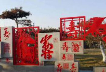 泰安福禄寿雕塑不锈钢公园的精美礼物