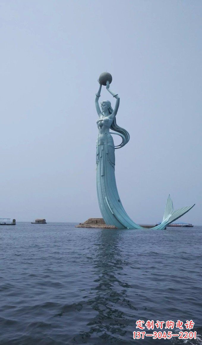 泰安美人鱼雕塑——浪漫之旅的起点