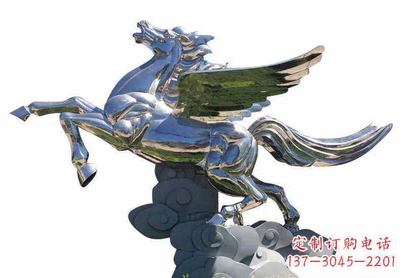 泰安不锈钢马雕塑把美丽的艺术带入家庭