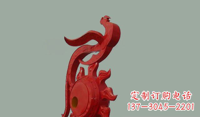泰安不锈钢孔雀雕塑
