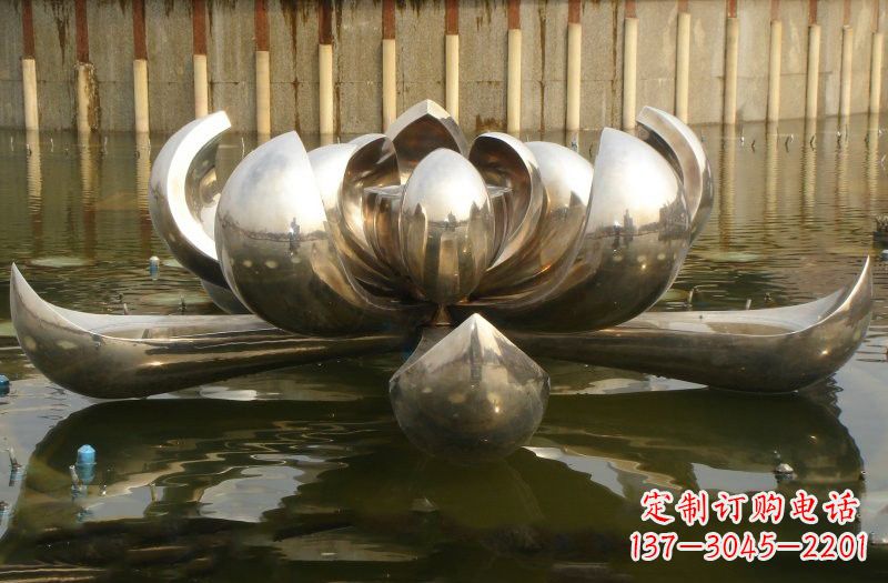 泰安不锈钢莲花喷泉雕塑艺术精品的传承