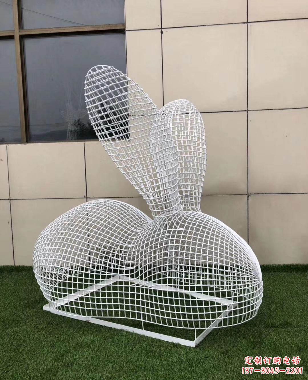 泰安不锈钢镂空动物雕塑精致美观的艺术品