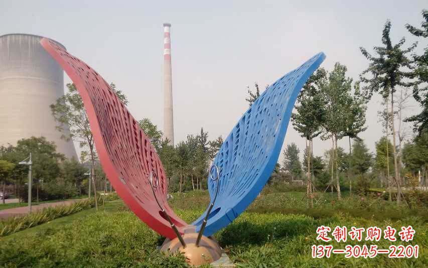 泰安不锈钢镂空七星瓢虫雕塑