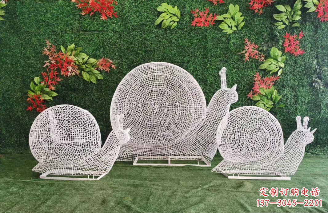 泰安不锈钢镂空蜗牛雕塑艺术技艺的精致之美