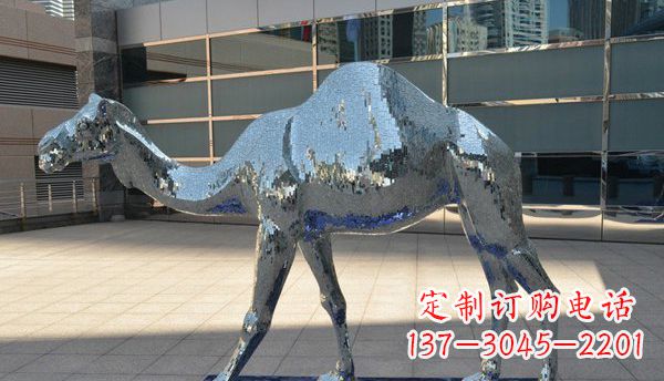 泰安不锈钢骆驼雕塑一种充满浪漫情怀的艺术品