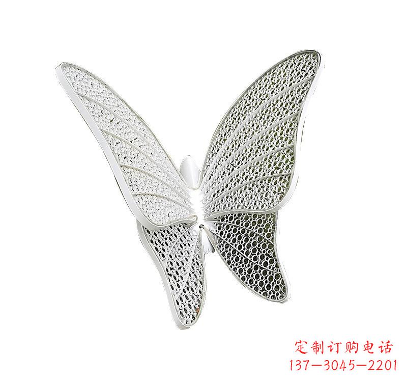 泰安不锈钢绿地蝴蝶雕塑