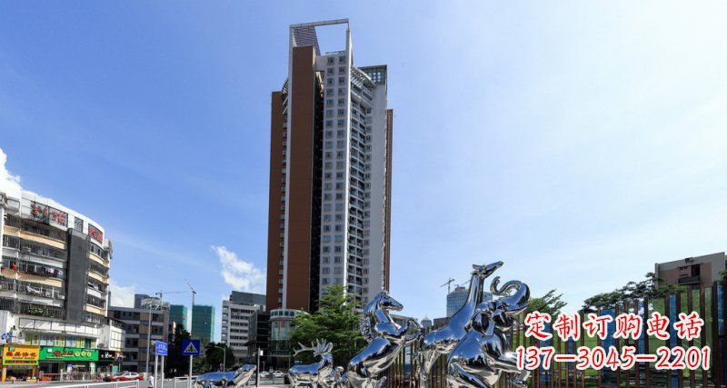 泰安不锈钢大象雕塑集美观与功能于一体
