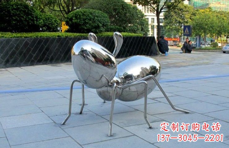 泰安不锈钢蚂蚁雕塑艺术的传承与精美