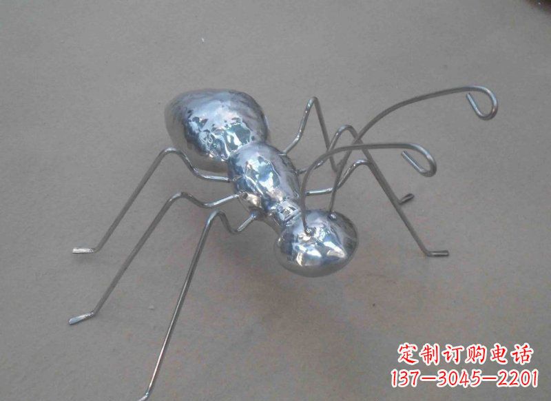 泰安不锈钢蚂蚁公园动物雕塑一种具有艺术价值的蚂蚁雕塑