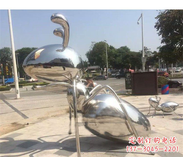 泰安不锈钢蚂蚁雕塑艺术与自然的完美结合