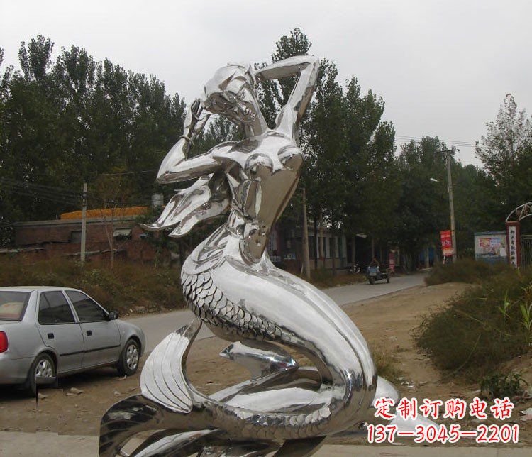 泰安海豚雕塑——精美的艺术品