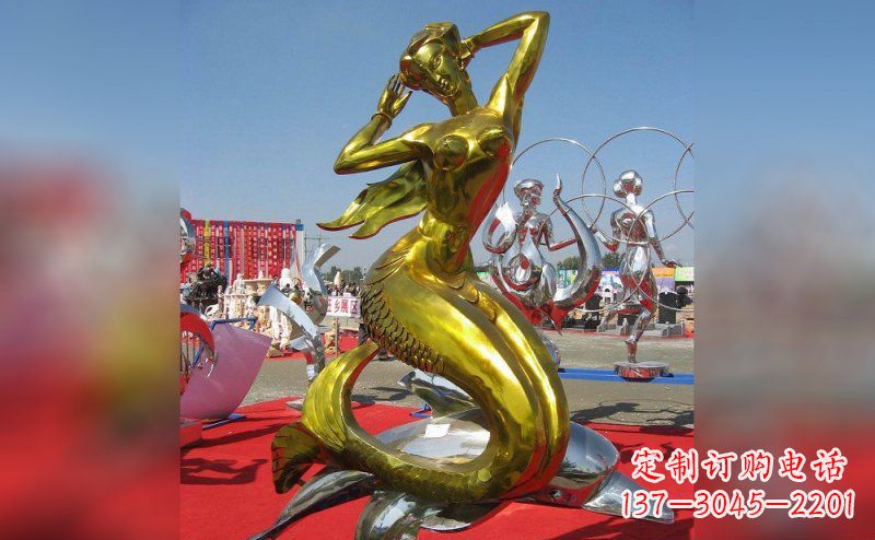 泰安海底美人鱼雕塑