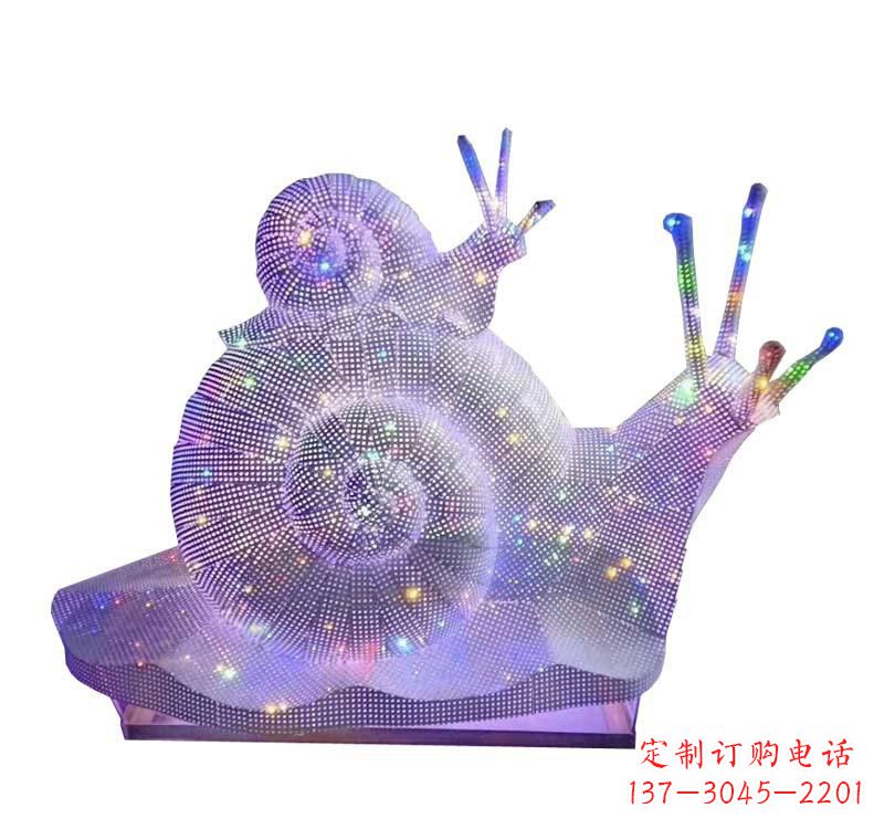 泰安不锈钢蜗牛雕塑一件精美的艺术品