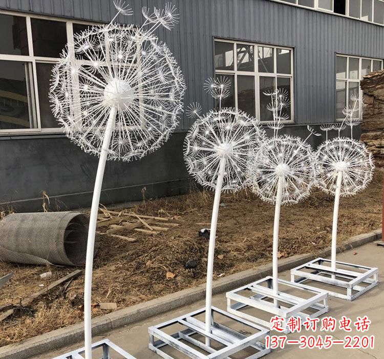 泰安不锈钢蒲公英——城市雕塑的精美瑰宝