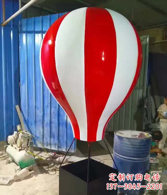 泰安新题目美丽的不锈钢气球雕塑