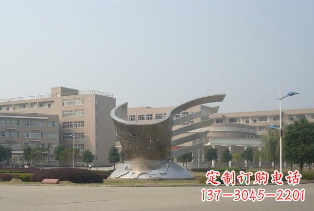 泰安精美不锈钢地球雕塑