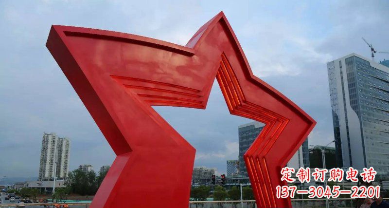 泰安不锈钢拱门雕塑——表达浓浓城市情怀